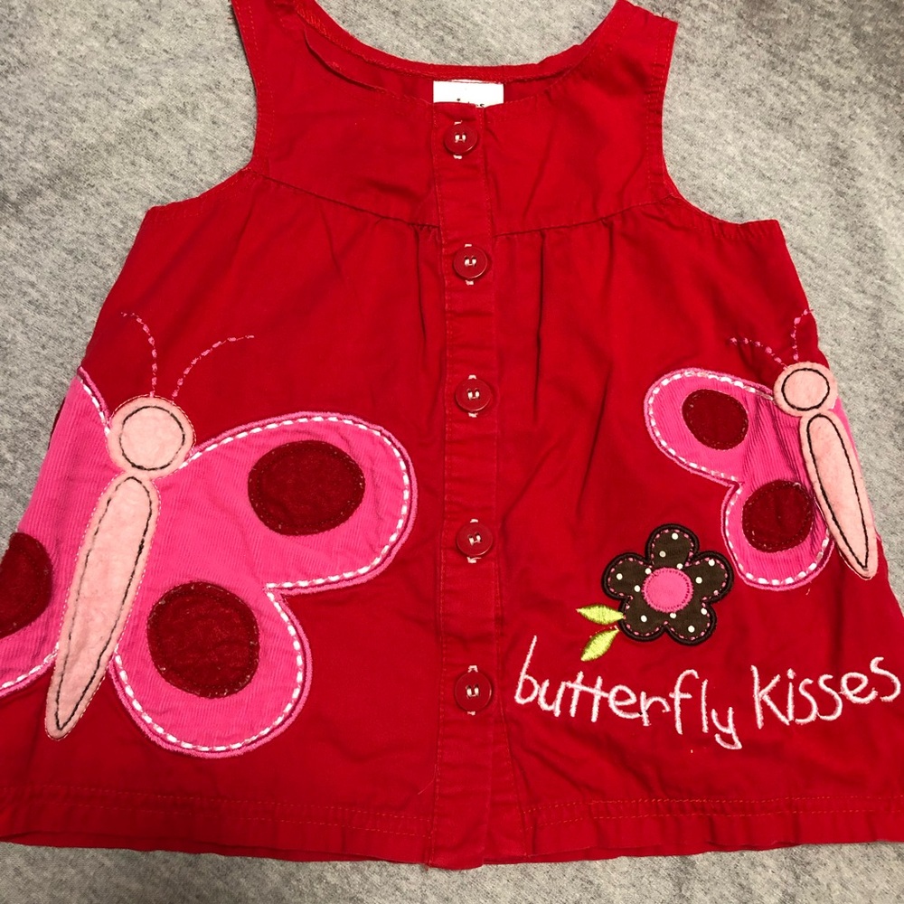 Wishes & kisses butterflies dress